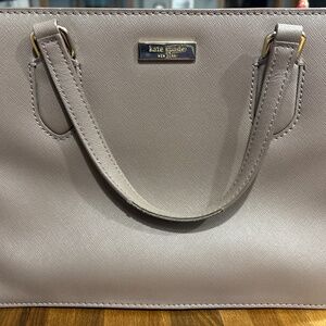 Kate Spade York Gray Tote Satchel w/Crossbody Strap Purse